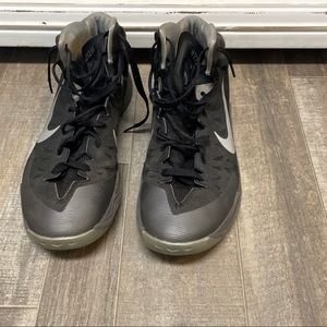 Nike Black Hyper Quickness Basketball Shoes Size 12